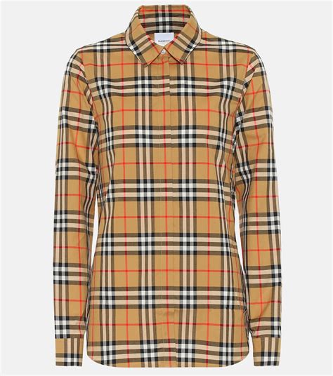 karierte burberry bluse|burberry signatures for men.